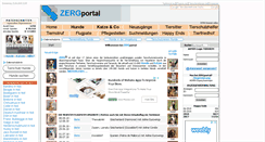 Desktop Screenshot of hundevermittlung.zergportal.de