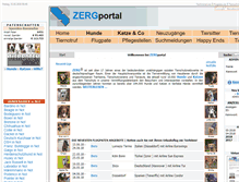 Tablet Screenshot of de1.zergportal.de